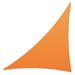 Colourtree Customize Waterproof Triangle Sun Shade Sail in Orange | 12ft x 15ft x 19.2ft | Wayfair TAD-RT-12x15x19.2-Orange