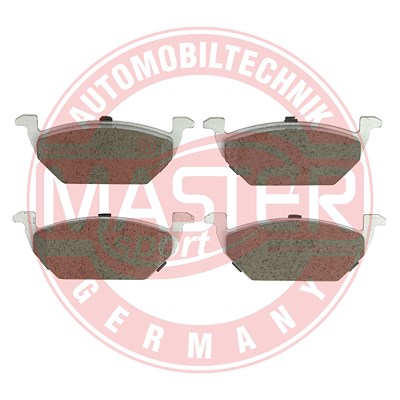 Master-sport Germany Bremsbelagsatz, Scheibenbremse [Hersteller-Nr. 13046071112K-SET-MS] für Seat, Skoda, Audi, VW