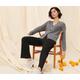 Tchibo - Grobstrick-Cardigan - Damen - Gr. S - grau