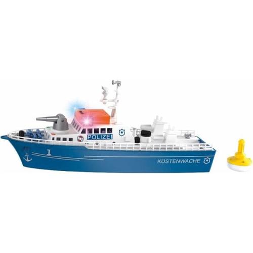 SIKU 5401 - Polizeiboot mit Boje und LED, Küstenwache, schwimmfähig - Sieper GmbH