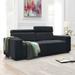 87" Multi-Angle Adjustment Loveseat, Modern Sectional Reclining Loveseat Couch, 2-Seater Sofa with Adjustable Headrest