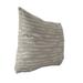 Bungalow Rose Omen Striped Throw Pillow Polyester/Polyfill blend in Brown | 14 H x 20 W x 4 D in | Wayfair A4BDDD5AB4514DB0B9158001791AAD0C