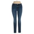 Gap Outlet Jeans - High Rise Skinny Leg Denim: Blue Bottoms - Women's Size 10 - Dark Wash