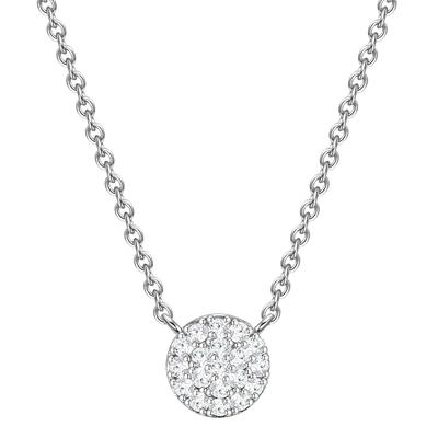 Glanzstücke München - Halskette Sterling Silber Zirkonia in Gelbgold Ketten 1 ct Damen (38.99 € / 1 ct) Image