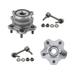 2015-2019 Nissan Murano Rear Wheel Hub and Sway Bar Link Kit - Detroit Axle