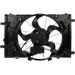 2010-2012 Ford Fusion Auxiliary Fan Assembly - Dorman 621-445