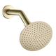 TBFL Rain Shower Head,Brushed Gold Large Rainfall Showerhead,304 Stainless Steel Round Shower Head,Ceiling Mount,8inch