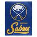 The Northwest Group Buffalo Sabres 50" x 60" Signature Raschel Plush Throw Blanket