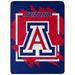 The Northwest Group Arizona Wildcats 46" x 60" Dimensional Micro Raschel Plush Throw Blanket