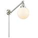 Innovations Lighting Beacon 1-Light Dimmable Plug-in Swing Arm Glass in Yellow/Brown | 25 H x 5 W x 21 D in | Wayfair 237-BB-G201- LED
