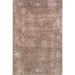 Brown 120 x 96 x 0.25 in Area Rug - Bungalow Rose Evalina Traditional Cotton Machine Washable Area Rug | 120 H x 96 W x 0.25 D in | Wayfair