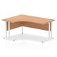 Impulse Contract Left Hand Crescent Radial Cantilever Desk W1600 x