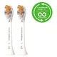 Philips Sonicare Premium All-in-One White Replacement Brush Heads 2 Pack HX9092/10