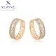 Xuping Schmuck neuer Artikel Mode spezielle Frauen Ohrring mit Goldfarbe x000702022
