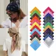 Mode Schal Bandana Head wraps für Frauen Mädchen Kinder Vintage vier Jahreszeiten quadratische Haars