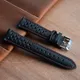 Genuine Leather Strap For Watch Band Belts 18mm 20mm 22mm 24mm Handmade Hollow Watchband Black Red