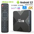 Boîtier TV X98H Android 12.0 Allwinner H618 2 Go/4 Go RAM 16 Go/32 Go Dean BTpig AV1 3D Wifi