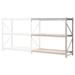 Extra High Capacity Bulk Rack With Wood Decking Add-On Unit 96 W x 48 D x 96 H