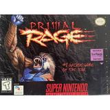 Restored Primal Rage (Super Nintendo 1995) SNES Fighting Game (Refurbished)