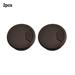 2Pcs Desk Plastic Grommet Table Cable Computer Desk Cover Wire Hole Cover