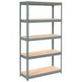 Boltless Extra Heavy Duty Shelving 48 W x 12 D x 60 H 5 Shelves Wood Deck