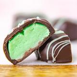 Wockenfuss Candies Pistachio Marzipan Dark Chocolate - 1lb