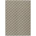 Dalyn Rugs Indoor/Outdoor York YO1 Taupe Washable 5 x 7 6 Rug