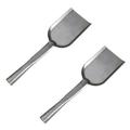 Hemoton 2Pcs Long Handle Shovels Pot Stove Shovels Anthracite Grey Shovels for Home