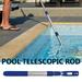 RnemiTe-amo Dealsï¼�Kitchen Tools Kitchen Supplies Swimming Pool Leaf Net Reinforced Aluminum Alloy 3-section Telescopic Rod 90cm