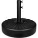 CoSoTower 20 Heavy Duty Patio Market Umbrella Stand with Steel Holder Water Filled for Outdoor Lawn Garden 20Inch Round Base