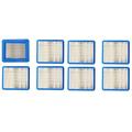 8 Pack 491588S Air Filter Replace for 491588 4915885 Flat Air Cleaner Cartridge Lawn Mower Air Filter