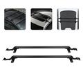 Roof Rack Car Top Roof Rack Cross Bar Luggage Carrier Adjustable Window Frame Black Roof Bars