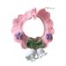 Soft and Comfortable Pet Collar - Exquisite Bluebell Flower Decor - Knitted Neck Scarf