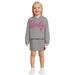 Barbie Toddler Girls Hoodie and Skirt Set 2-Piece Sizes 2T - 5T