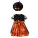 Rovga Girls Outfit Set Clothes Kids Party Dresses Hat Cap Clothes Outfit For 3-4 Years