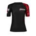 Raven Fightwear Women s Aerial Assault Short Sleeve BJJ Rash Guard MMA Black/Red