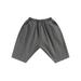 Bagilaanoe Little Boys Girls Pants Casual Solid Color Long Pants 3 4 5 6 7 8 Years Kids Elastic Waist Sweatpants