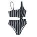 Swimsuits Girls14 Girls Guard Swimwear Girls Swimsuit Beach Sport Thin Straps Striped Swimsuit Summer Beach Rash Guard Swimwear For To 14 Swimsuit 6 Year Old Girl Swimsuits Size Womens