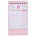 Household Calendar Daily Use Standing Calendar Decorative Monthly Calendar Home Supply