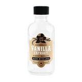Homemade Vanilla Extract Labels with 2 oz Bottles - Finest Quality - Handmade by Conquest of Happiness | Pack of 12
