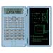 Hesroicy Clamshell Design Calculator - Double Line Display Smart Writing One Click Delete LCD Screen Calculator ABS 240 Arithmetic Functions Digital Calculator Office Supplies