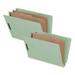 Esselte Pendaflex Corporation Classification Folders - Light Green - Letter-Size