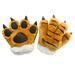 Hemoton 1pc Simulation Animal Palm Plush Toy Creative Children Glove Toy Hair Band Game Prop Toy Lovely Animal Palm Shape Toy Cartoon Animal Palm Glove Toy