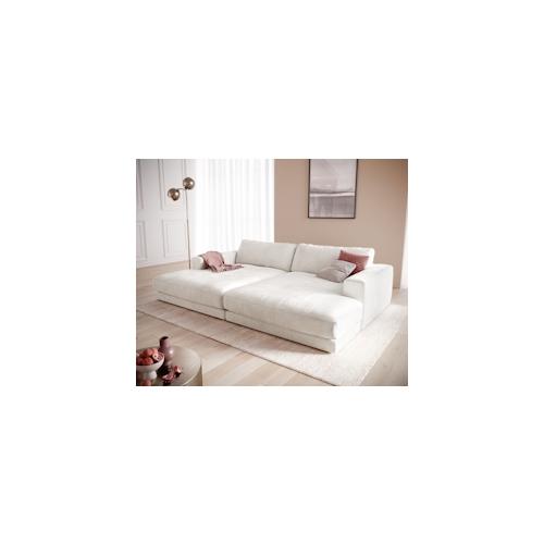 XXL-Sofa Cubico Cord Beige 290×170 cm Bigsofa