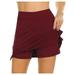 HSMQHJWE Ruched Skirts For Women Skirt Plus Size Running For Skort Performance Tennis Women S Golf Skirt Lightweight Sport Active Skirt Mini Skirts For Women Leather