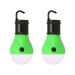 Uxcell Tent Lantern 2 Pack Camping Light LED Camping Lantern 4.72 x 2.05 Green