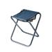 NUOLUX Outdoor Folding Camping Chair Multifunctional Aluminum Alloy Fishing Chair Thicken Portable Stool Hiking Seat (Blue)