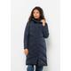 Daunenweste JACK WOLFSKIN "MARIENPLATZ VEST W", Damen, Gr. S (36), blau (night, blau), OBERSTOFF: 87% POLYAMID, 13% ELASTHAN; FUTTER: 100% POLYESTER; FÜLLUNG: 90% ENTENDAUNEN, 10% FEDER;, Westen