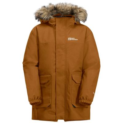 3-in-1-Funktionsjacke JACK WOLFSKIN "COSY BEAR 3IN1 PARKA K", Kinder, Gr. 140, braun (autumn, leaves), Außenjacke: OBERSTOFF 100% POLYESTER, 1.FUTTER 100% POLYESTER 2.FUTTER 100% POLYESTER 3.FUTTER 100% POLYESTER FÜLLUNG 100% POLYESTER Innenjacke:... Image