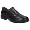 Slipper JOSEF SEIBEL "Harry 05", Herren, Gr. 44, schwarz, Leder, festlich, Schuhe, Schlupfschuh, Komfortschuh, Business Schuh mit Wechselfußbett